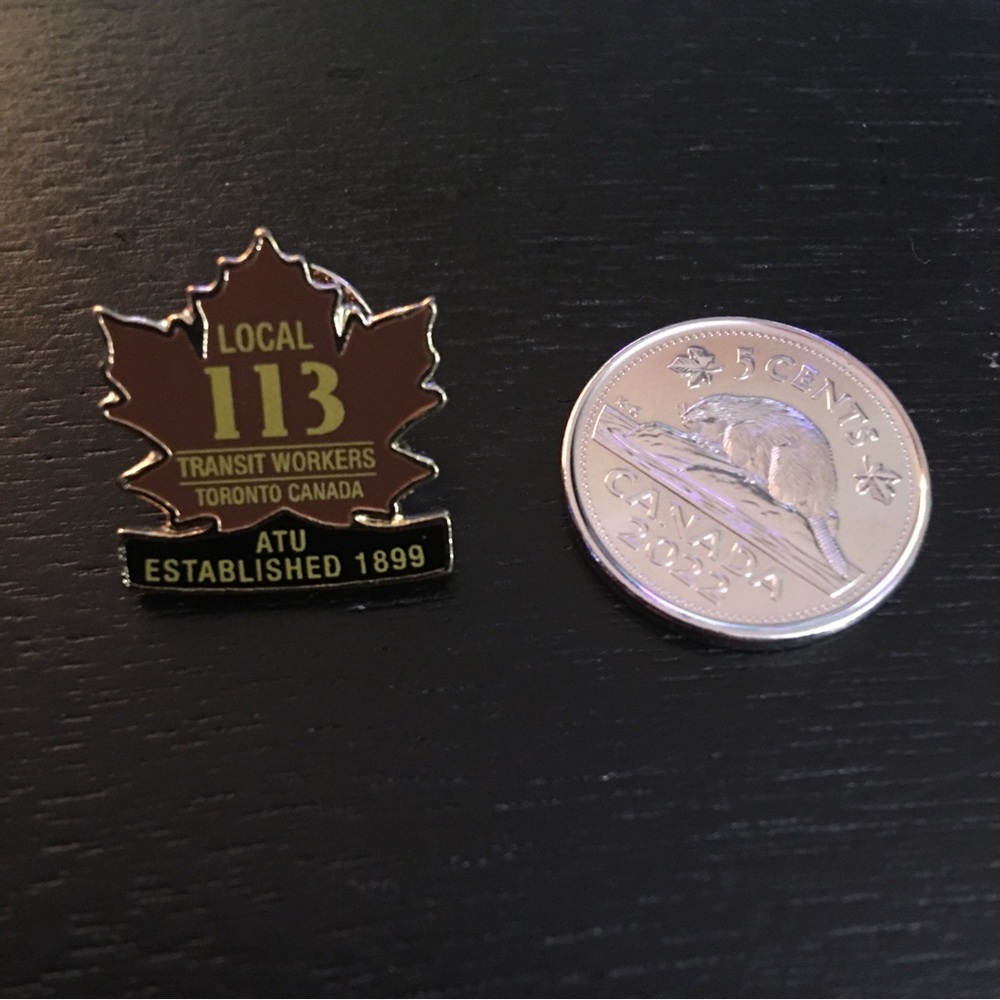 TTC TORONTO TRANSIT  LOCAL 113 PIN